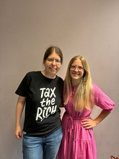 Sonja Lemke und Janine Winzer